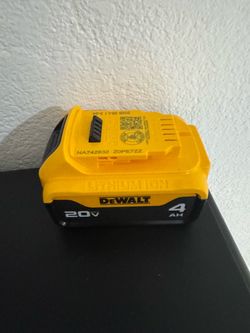 Dewalt battery