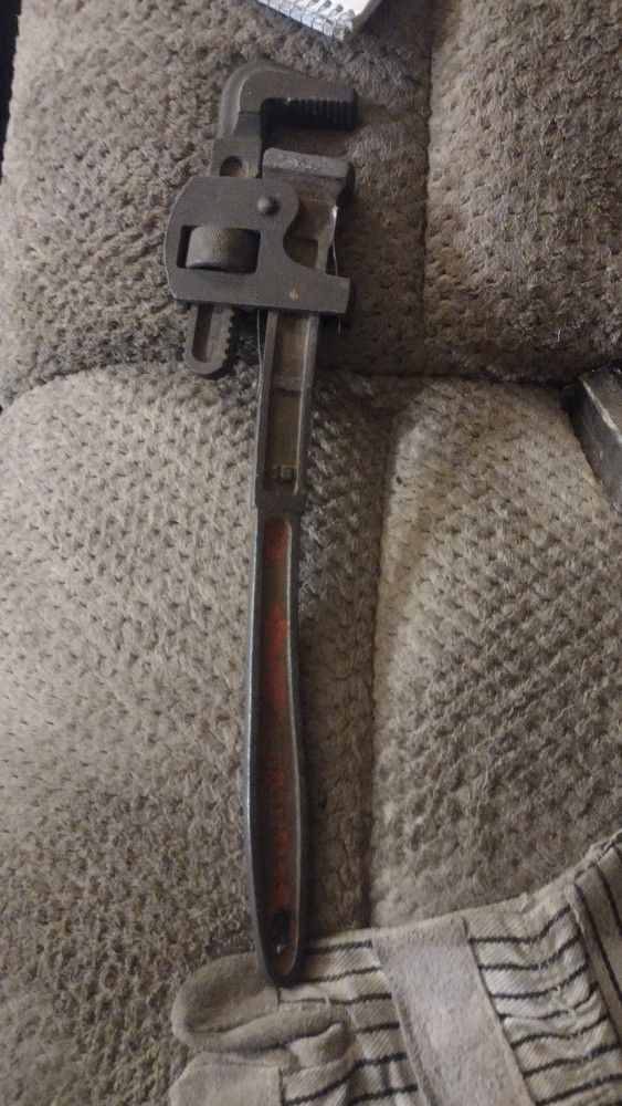 Vintage Pipe Wrench Made In West Germany