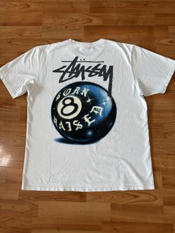 Stüssy 8 ball BORN RAISED size M #skater #eightball