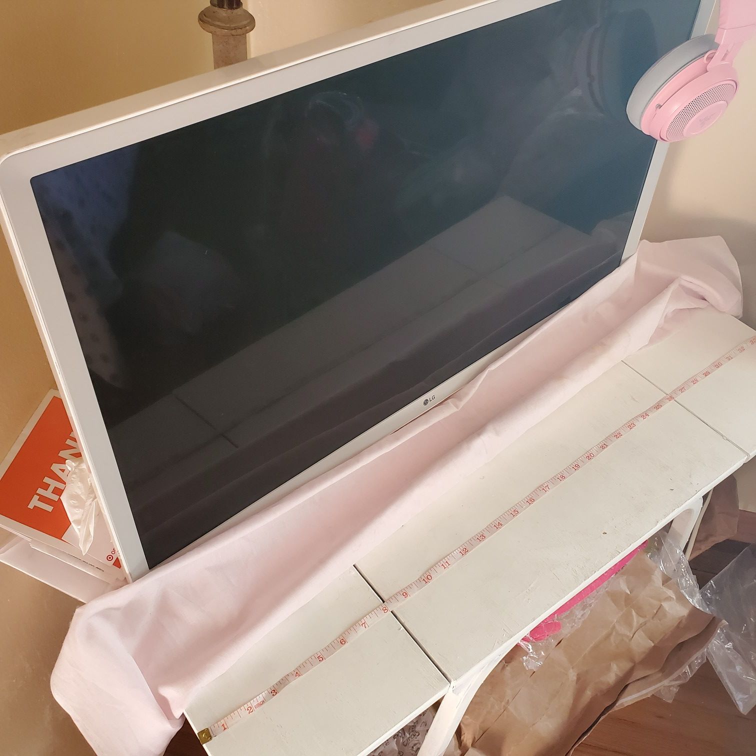 3 small table desks foldable rolling desk