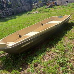 12' Jon Boat With Trolling Motor