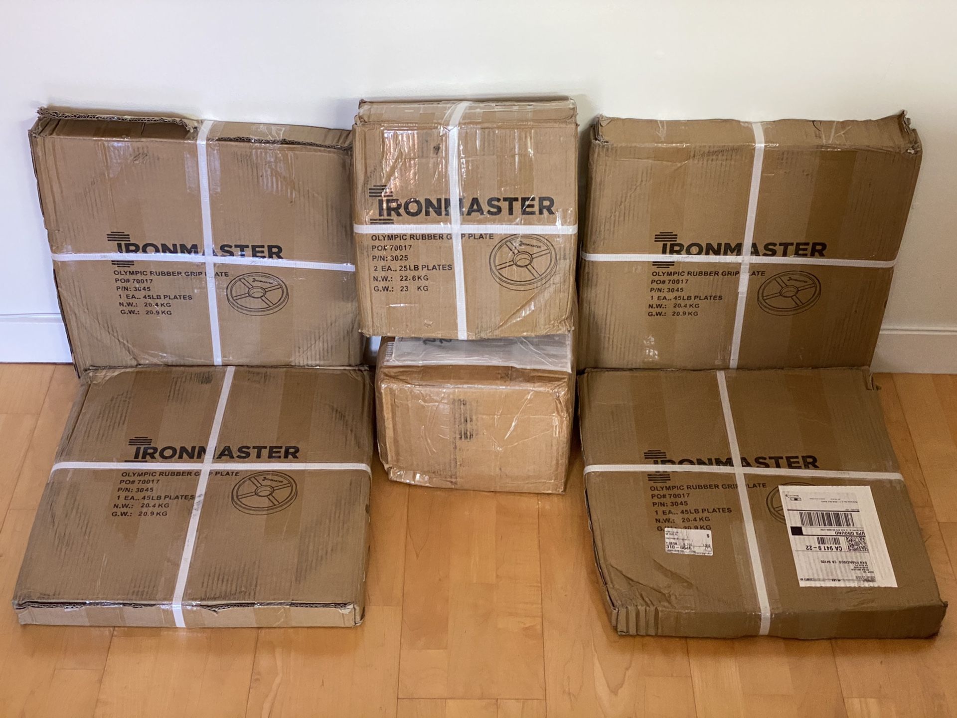 Ironmaster Olympic Weight Plate Set