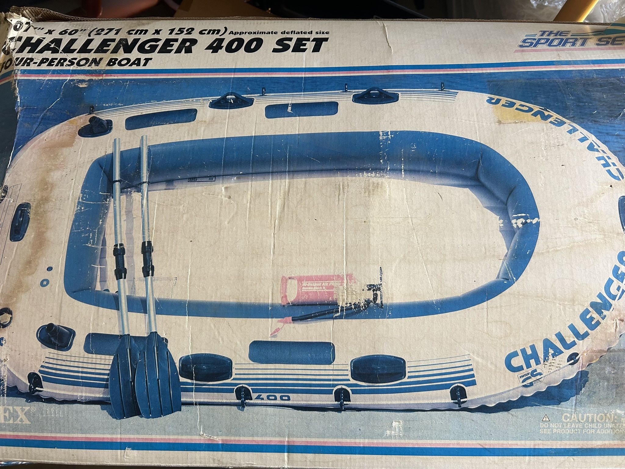 NEW 4 PERSON BOAT