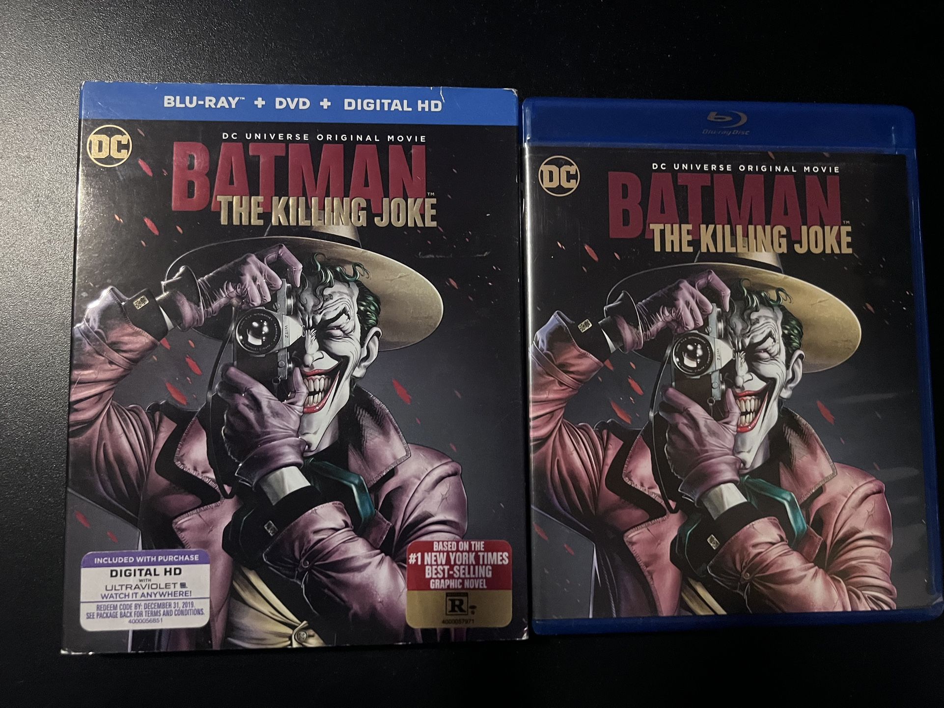 Batman The Killing Joke Blu Ray