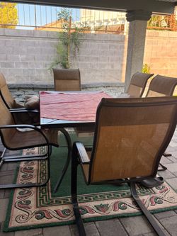 Backyard chairs