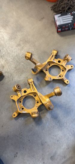 Nissan 240sx s13 rear knuckles and front coil overs