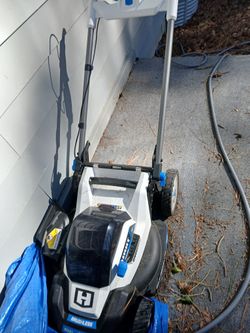 Hart Push Mower Battery Operated