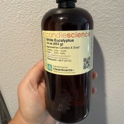 Candle Fragrance Oil - Candle Science - white eucalyptus 