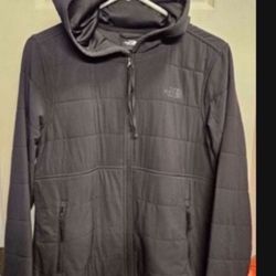 WOMENS MEDIUM North Face Jacket Coat With Hood 