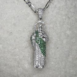 St. Jude pendant 925 Sterling Silver 