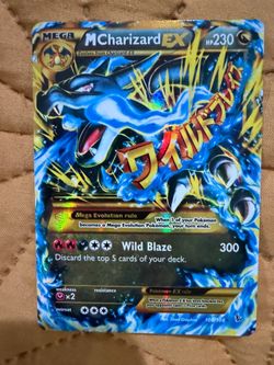 M Charizard EX 108/106 (Flashfire) pokemon card