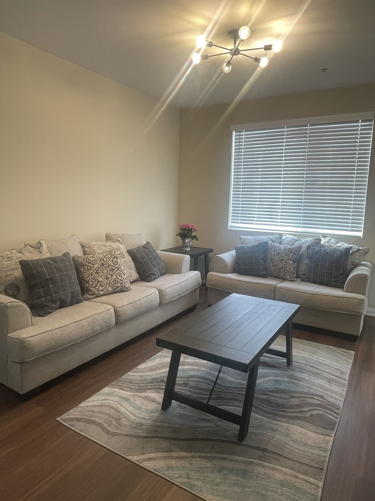 Sofa and Loveseat