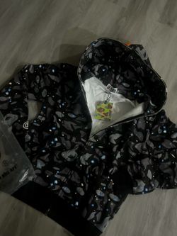 Black Space Camo Bape Zipup