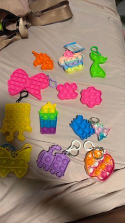 Pop it keychains