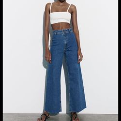 Zara Jeans Wide Leg Like New 