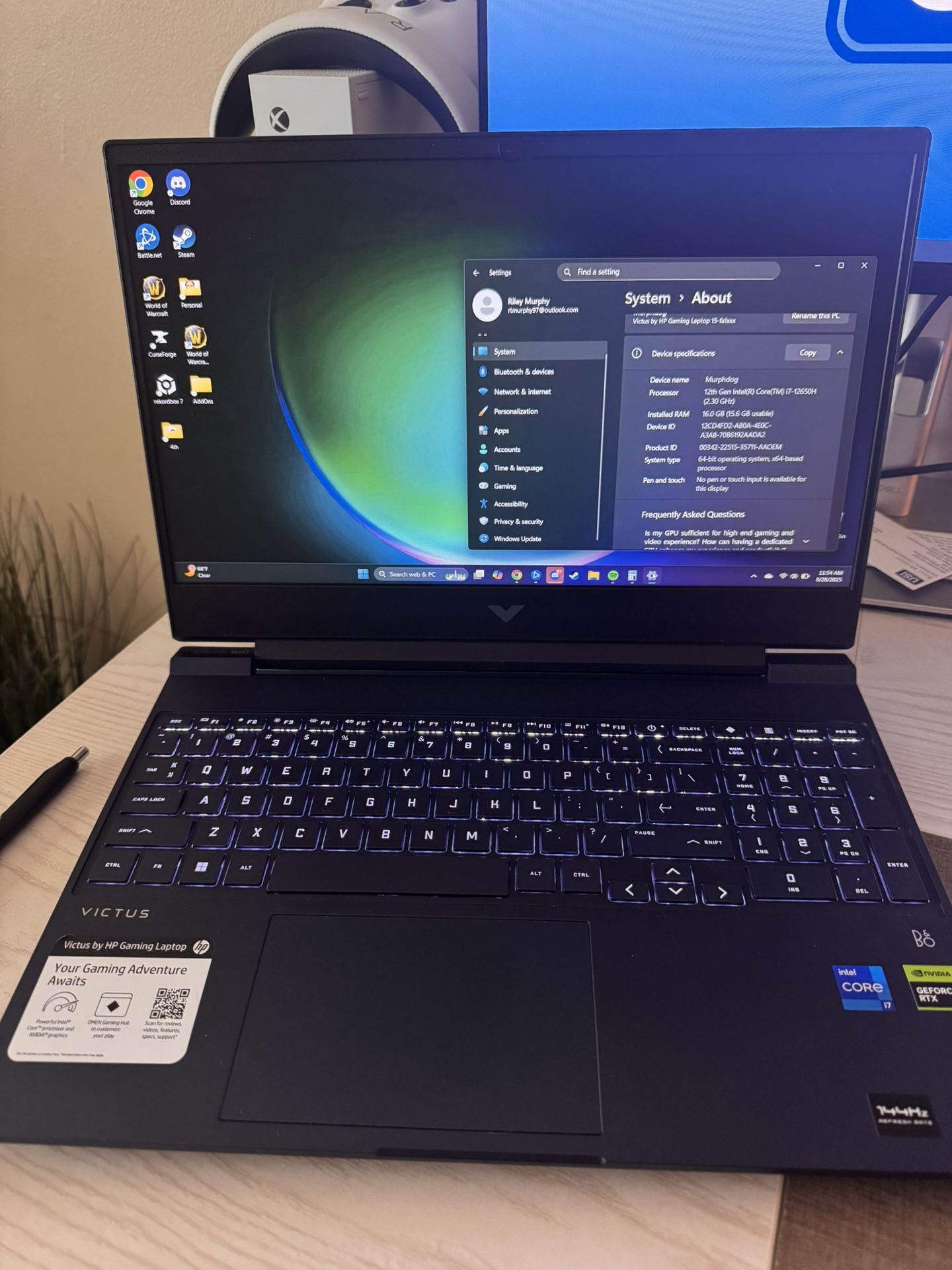 HP Victus Gaming Laptop