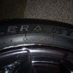 20" Cadillac Rims/ Valera HT Rubbers