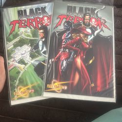 Black Terror Comic Books 