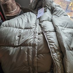 Marmotte Green Down Jacket