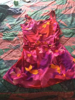 Traje baño con pareo 3xL