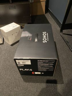 Sonos Play 5 black Brand New never used!!!