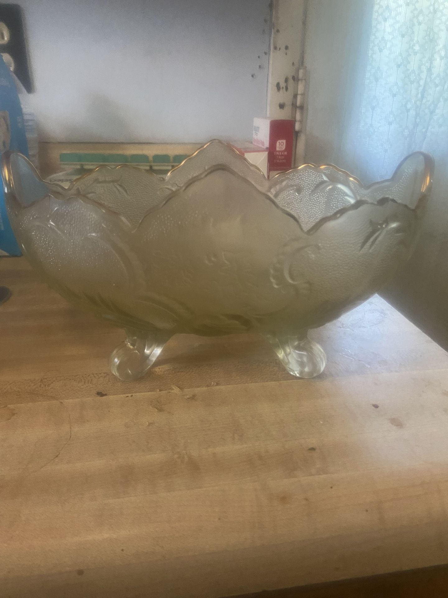 Beautiful Antique Glass Bowl