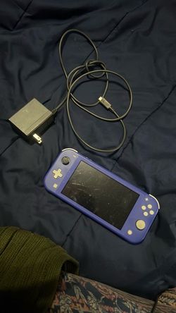 Nintendo Switch Lite Blue with Charger