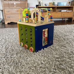 Wooden Play Cube