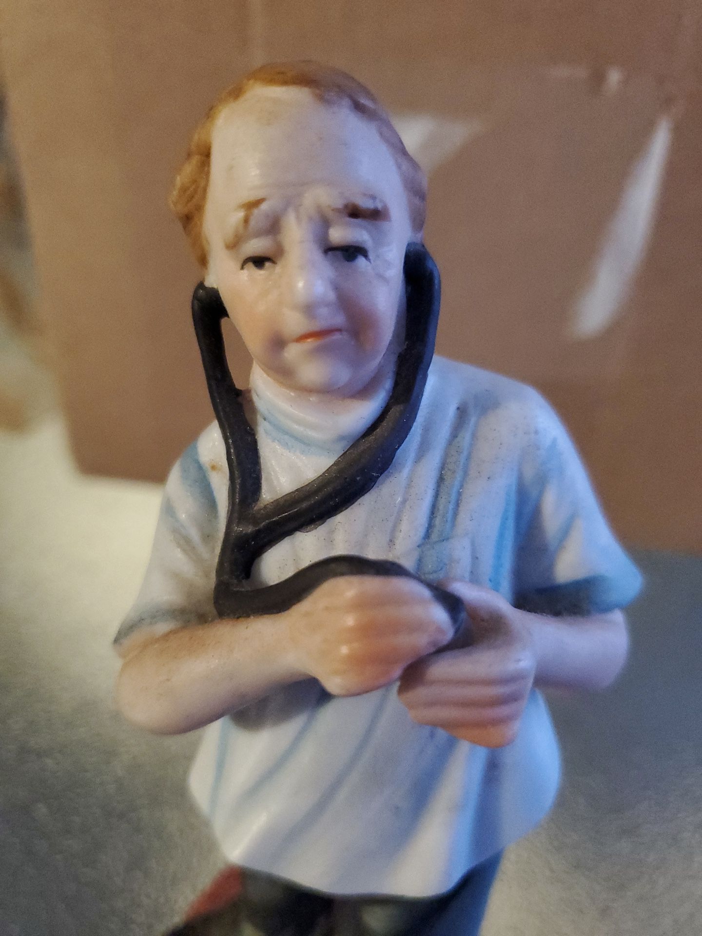 Rare Doctor Figure With Stethoscope Signed &numbered And Other Collectibles Old Soda Signs