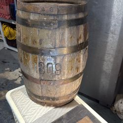 Vintage Old Keg Barrel
