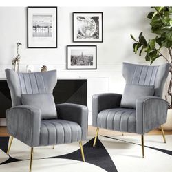 Living Room Arm Chairs Velvet 