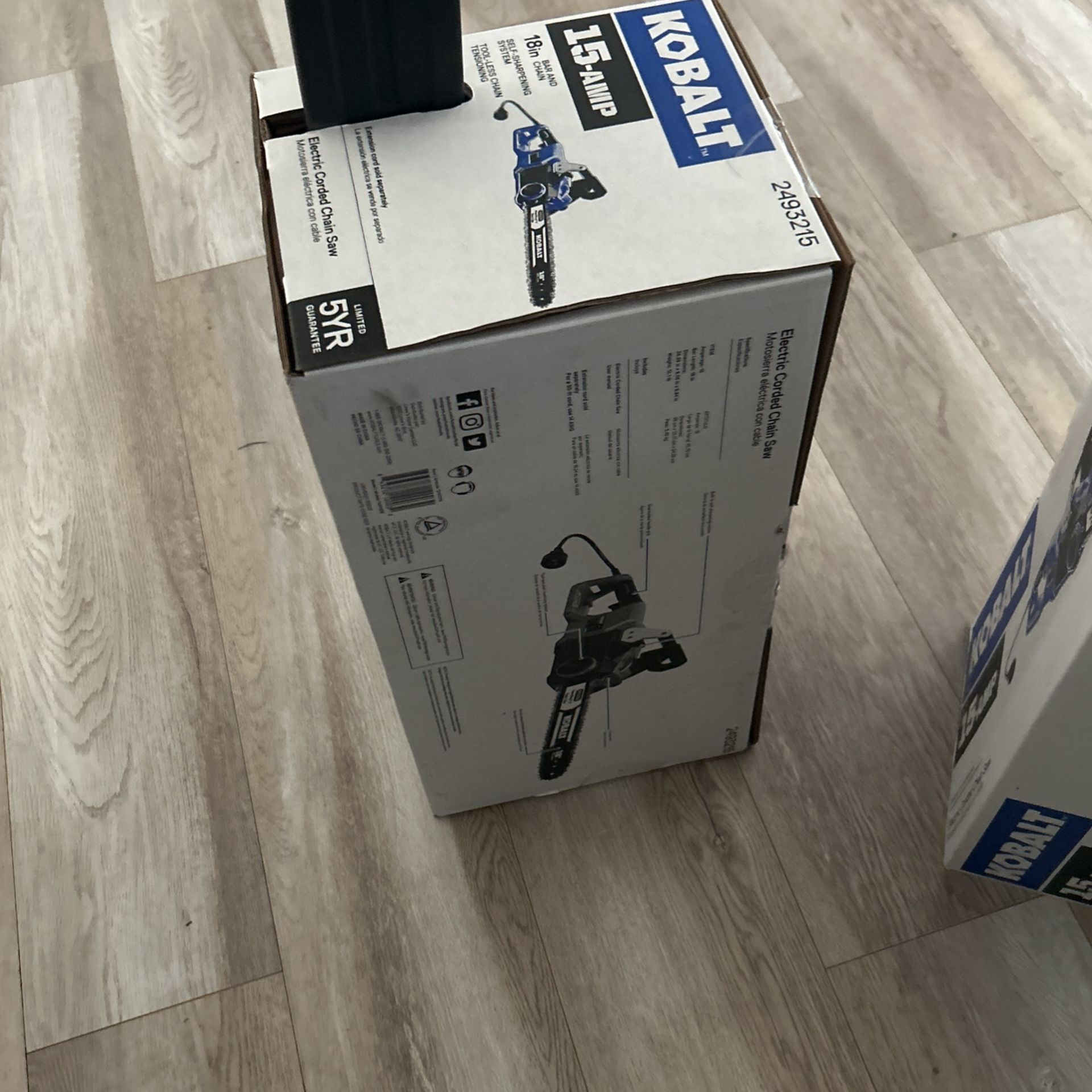 Kobalt chainsaw