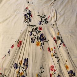 Old Navy Floral Spring Dress Extra Small