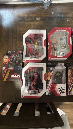WWE Mattel Action Figure Lot of 5
