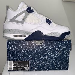 Jordan 4 Retro Midnight Navy Sz 10