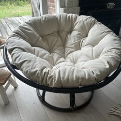 New papasan chair