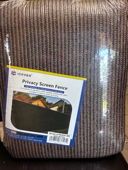 Screen Privacy Fence 4’ x 50’  (Brown)