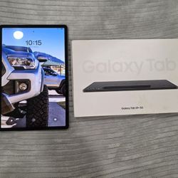 Vendo Tablet Samsung S9 + 5G DESBLOQUEADA PARA CUALQUIER CHIP 256GB SPEN FUNDA  Y CAJA SIN DETALLES COMO NUEVA 