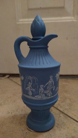 Old porcelain bottle.