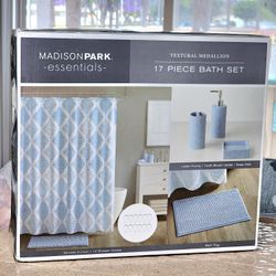 17 Piece Bath Set New 