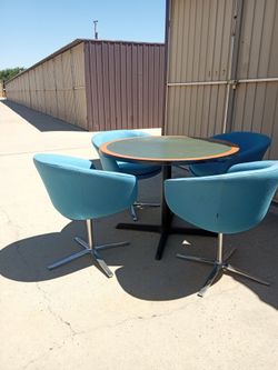 Table and Four chairs