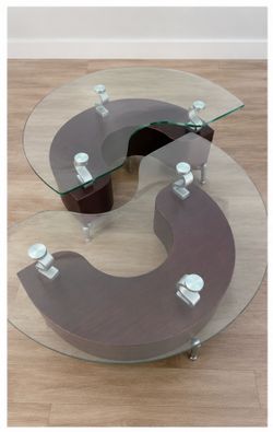 Two Glass Coffee/Side Tables