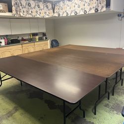 6 ft. Folding Tables ( 4 Units )