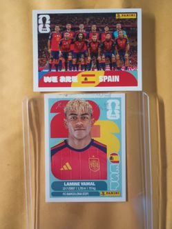 Panini FIFA World Cup Stickers Lamine Yamal