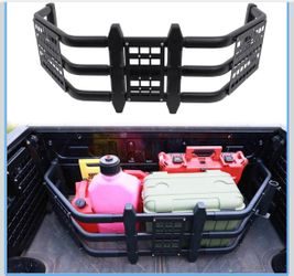 EZREXPM Store Truck Bed Extender Fit for Toyota Tacoma 2005- 2027, Tonneau cover friendly Aluminum Tailgate Extender, 180° flip, with Molle Panel and