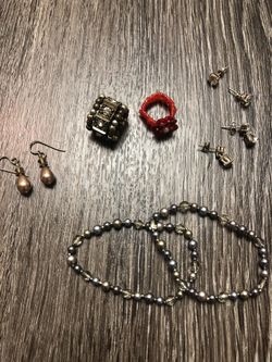 Jewelry Bracelets, Rings, Earrings