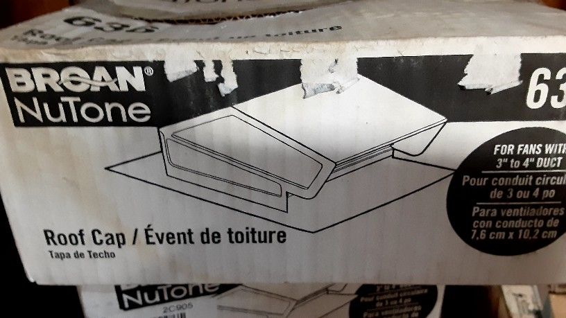 Roof Vents (bathroom Exaust Fan) $5 Each