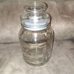 Glass Cookie Jar