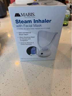 Steam inhaler with facial  mask