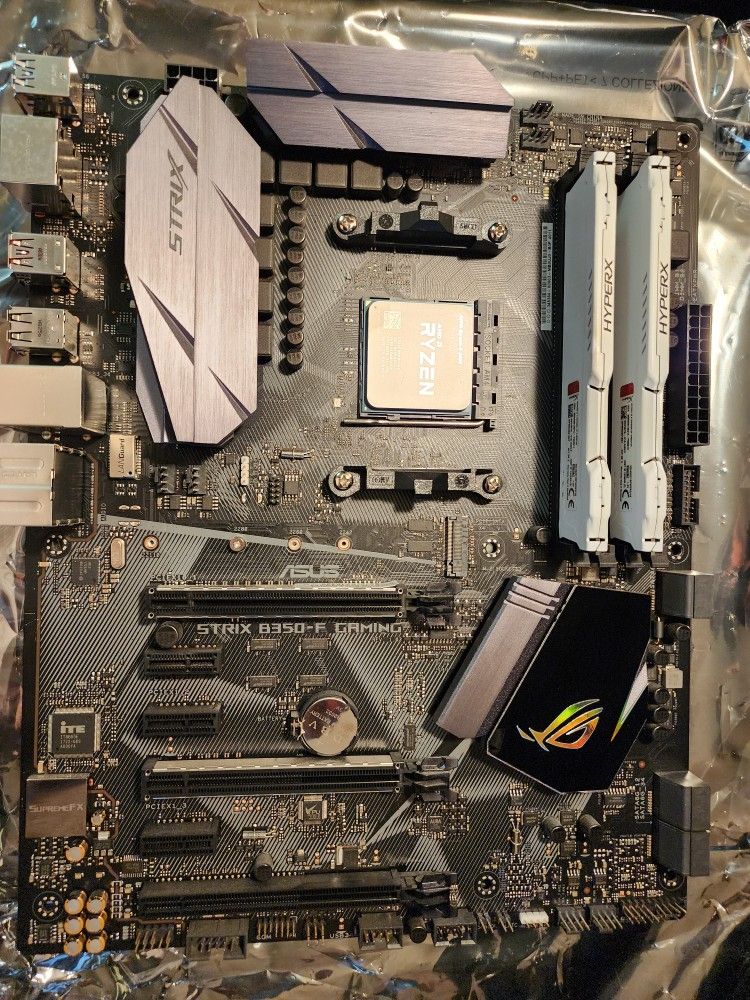 RYZEN 5 2600 / Asus B350-F Motherboard / 16GB 3200MHZ DDR4 COMBO